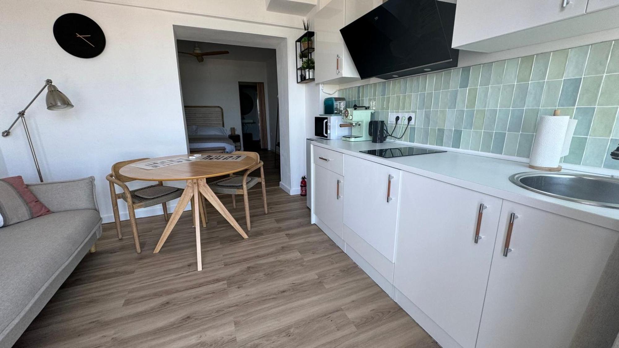 Maravilloso Apartamento Amanecer Cabo A Pie De Playa Y Mar En Chalet Roquetes Alicante Esterno foto